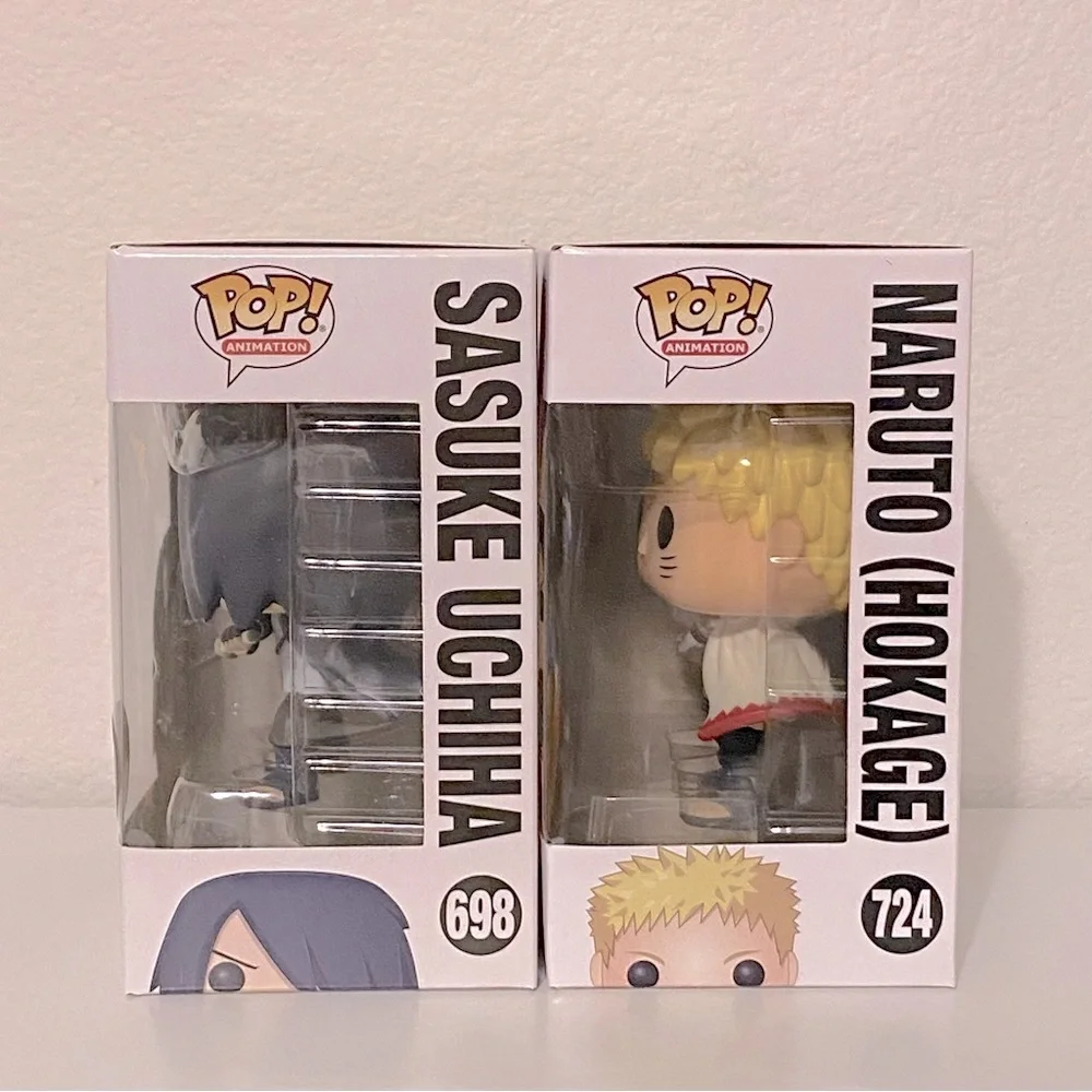 Funko Specialty Series Sasuke + AAA Exclusive Naruto (Hokage) Set [698 & 724] - Picture 2 of 6